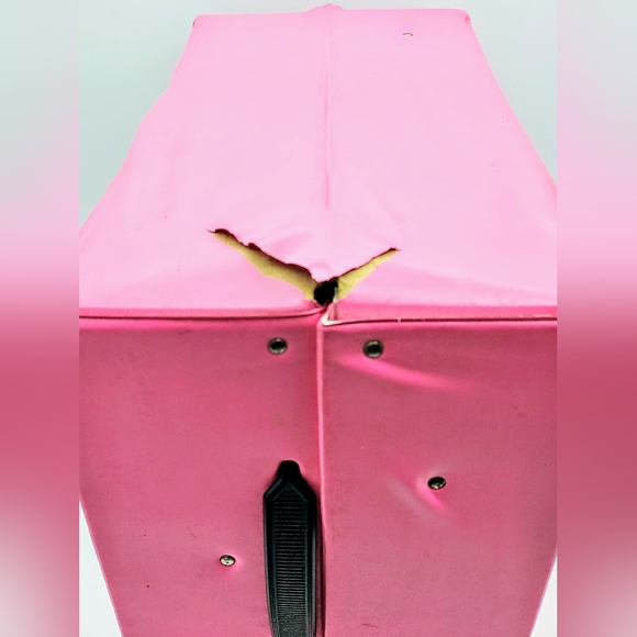 Vintage 1980s Pink Fashion Doll Trunk Case - Barbie & 11.5" Dolls,Tara Toy - Picture 9 of 11